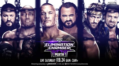 Live WWE Elimination Chamber: Perth results: February 24.